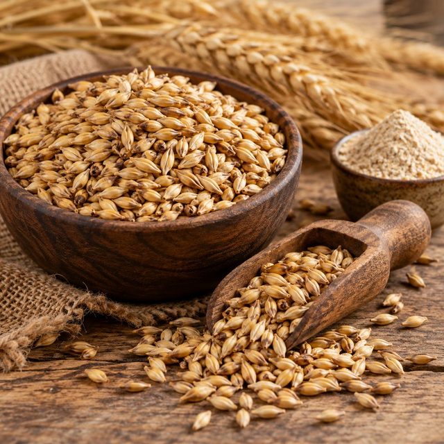 Barli dan serbuk malt
